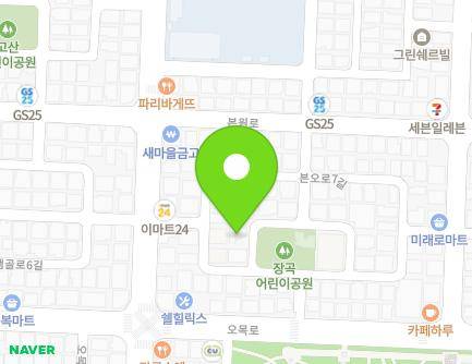46-5 Bono-ro 7-gil, Sangnok-gu, Ansan-si, Gyeonggi-do, Republic of Korea Map