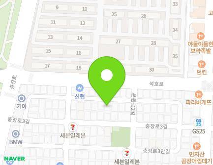 20-1 Chungjang-ro 3an-gil, Sangnok-gu, Ansan-si, Gyeonggi-do, Republic of Korea Map