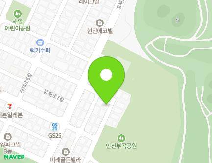19 Ongju 2-gil, Sangnok-gu, Ansan-si, Gyeonggi-do, Republic of Korea Map