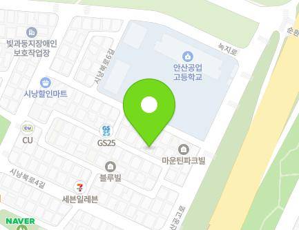 19 Sinangbuk-ro 5-gil, Sangnok-gu, Ansan-si, Gyeonggi-do, Republic of Korea Map