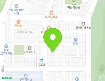 33 Bugok-ro 2an-gil, Sangnok-gu, Ansan-si, Gyeonggi-do, Republic of Korea Map