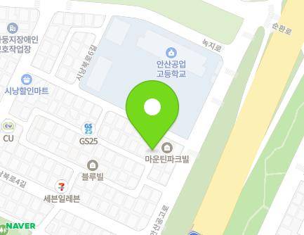 21-1 Sinangbuk-ro 5-gil, Sangnok-gu, Ansan-si, Gyeonggi-do, Republic of Korea Map