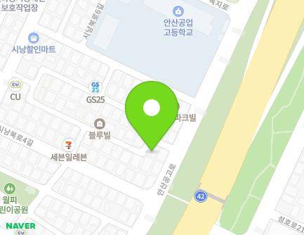 25 Sinangbuk-ro 5-gil, Sangnok-gu, Ansan-si, Gyeonggi-do, Republic of Korea Map