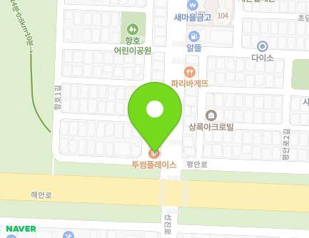 5 Hanggaul-ro, Sangnok-gu, Ansan-si, Gyeonggi-do, Republic of Korea Map