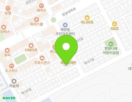 17-1 Haksa 6-gil, Sangnok-gu, Ansan-si, Gyeonggi-do, Republic of Korea Map