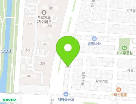 308-1 Hanggaul-ro, Sangnok-gu, Ansan-si, Gyeonggi-do, Republic of Korea Map