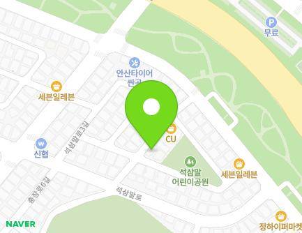 9 Seoksammal-ro 4-gil, Sangnok-gu, Ansan-si, Gyeonggi-do, Republic of Korea Map