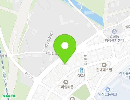 300 Jangha-ro, Sangnok-gu, Ansan-si, Gyeonggi-do, Republic of Korea Map