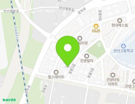 3 Cheongnyong 2-gil, Sangnok-gu, Ansan-si, Gyeonggi-do, Republic of Korea Map