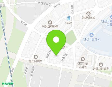 4-1 Cheongnyong 2-gil, Sangnok-gu, Ansan-si, Gyeonggi-do, Republic of Korea Map