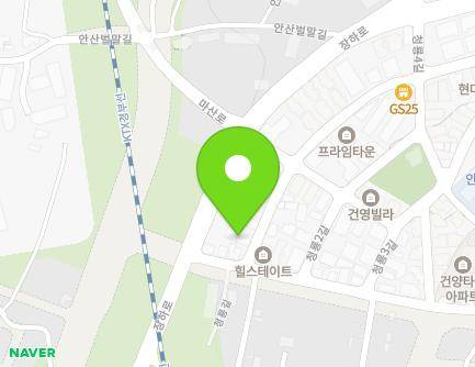 3 Cheongnyong 1-gil, Sangnok-gu, Ansan-si, Gyeonggi-do, Republic of Korea Map