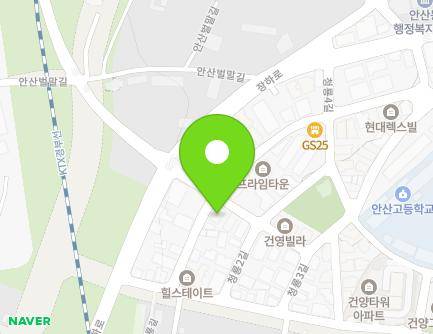 10 Cheongnyong 1-gil, Sangnok-gu, Ansan-si, Gyeonggi-do, Republic of Korea Map