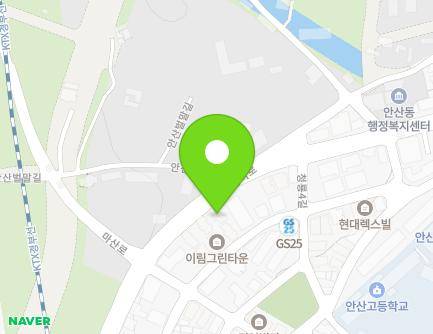 296 Jangha-ro, Sangnok-gu, Ansan-si, Gyeonggi-do, Republic of Korea Map