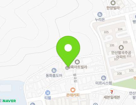 53 Palgok-gil, Sangnok-gu, Ansan-si, Gyeonggi-do, Republic of Korea Map