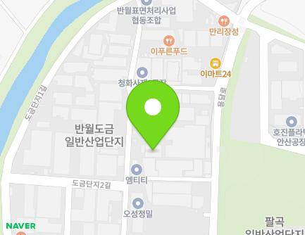 22 Dogeumdanji 2-gil, Sangnok-gu, Ansan-si, Gyeonggi-do, Republic of Korea Map