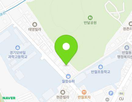16-1 Namsanpyeong-gil, Sangnok-gu, Ansan-si, Gyeonggi-do, Republic of Korea Map
