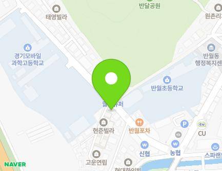 15 Namsanpyeong-gil, Sangnok-gu, Ansan-si, Gyeonggi-do, Republic of Korea Map