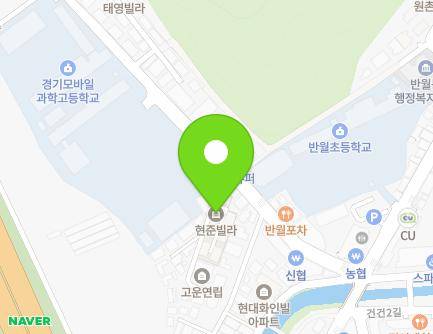 3-2 Namsanpyeong 2-gil, Sangnok-gu, Ansan-si, Gyeonggi-do, Republic of Korea Map