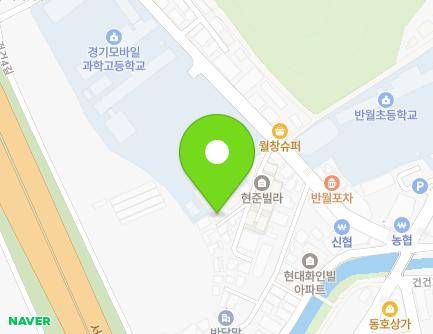 8-2 Namsanpyeong 2-gil, Sangnok-gu, Ansan-si, Gyeonggi-do, Republic of Korea Map