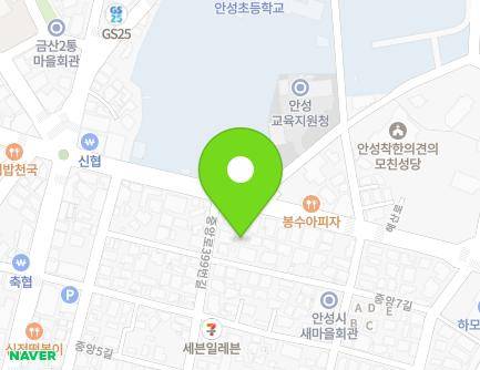 76 Jungang-ro 399beon-gil, Anseong-si, Gyeonggi-do, Republic of Korea Map
