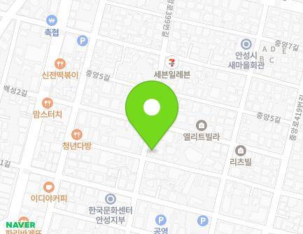 34 Jungang-ro 399beon-gil, Anseong-si, Gyeonggi-do, Republic of Korea Map