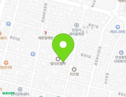 49 Jungang 4-gil, Anseong-si, Gyeonggi-do, Republic of Korea Map