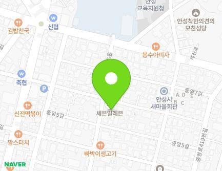 58-1 Jungang-ro 399beon-gil, Anseong-si, Gyeonggi-do, Republic of Korea Map