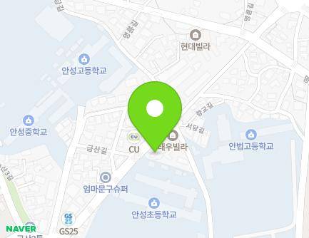 42 Geumsan 2-gil, Anseong-si, Gyeonggi-do, Republic of Korea Map