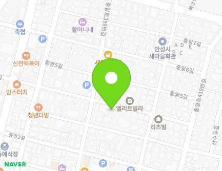 38 Jungang 4-gil, Anseong-si, Gyeonggi-do, Republic of Korea Map