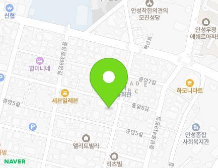 52 Jungang 6-gil, Anseong-si, Gyeonggi-do, Republic of Korea Map