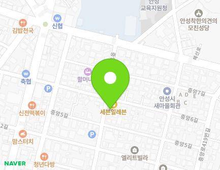56 Jungang-ro 399beon-gil, Anseong-si, Gyeonggi-do, Republic of Korea Map