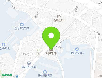 44 Geumsan 2-gil, Anseong-si, Gyeonggi-do, Republic of Korea Map