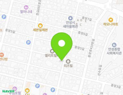 39 Jungang-ro 411beon-gil, Anseong-si, Gyeonggi-do, Republic of Korea Map