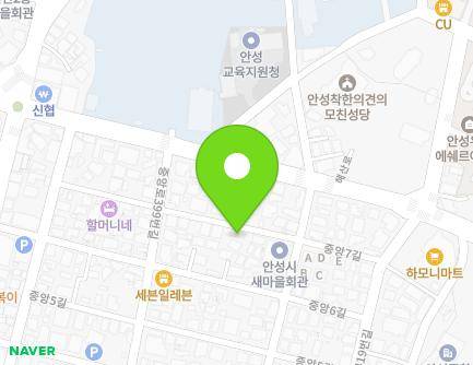 34 Jungang 7-gil, Anseong-si, Gyeonggi-do, Republic of Korea Map