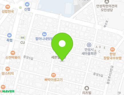 25 Jungang 5-gil, Anseong-si, Gyeonggi-do, Republic of Korea Map