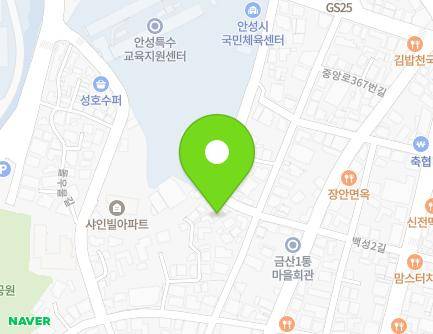33-1 Baekseong 2-gil, Anseong-si, Gyeonggi-do, Republic of Korea Map