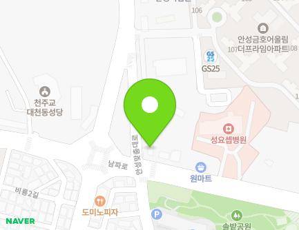 1164 Anseongmatchum-daero, Anseong-si, Gyeonggi-do, Republic of Korea Map