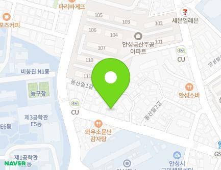 48 Hakja-ro, Anseong-si, Gyeonggi-do, Republic of Korea Map