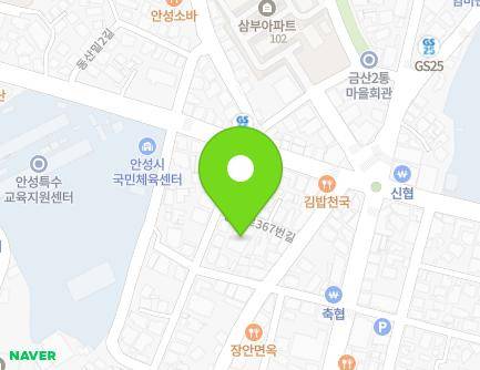 72-6 Jungang-ro 367beon-gil, Anseong-si, Gyeonggi-do, Republic of Korea Map