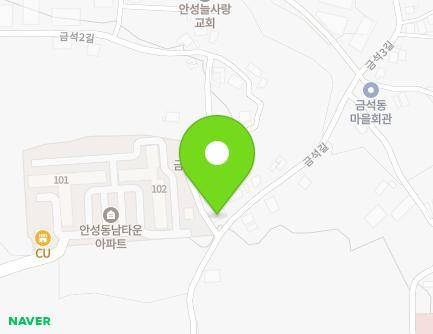 47 Geumseok-gil, Anseong-si, Gyeonggi-do, Republic of Korea Map