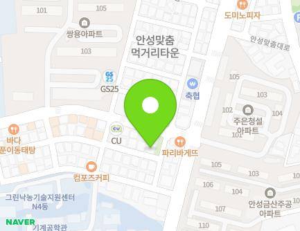 6 Biryong 3-gil, Anseong-si, Gyeonggi-do, Republic of Korea Map