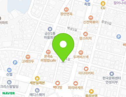 7 Baekseong 1-gil, Anseong-si, Gyeonggi-do, Republic of Korea Map