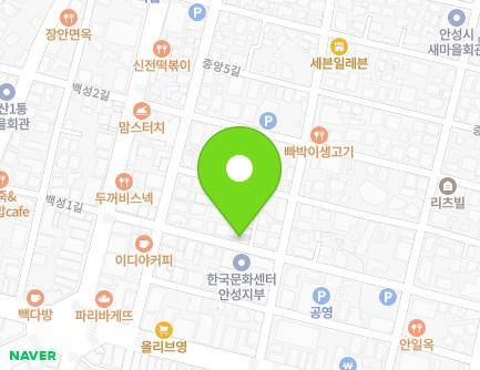25 Jungang 2-gil, Anseong-si, Gyeonggi-do, Republic of Korea Map