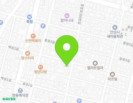 28 Jungang 4-gil, Anseong-si, Gyeonggi-do, Republic of Korea Map