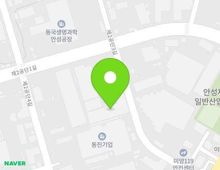 29 Je2gongdan 3-gil, Miyang-myeon, Anseong-si, Gyeonggi-do, Republic of Korea Map