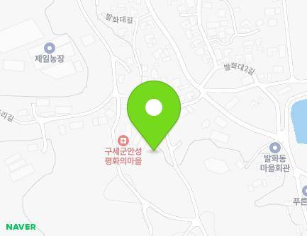 44-12 Balhwadae 1-gil, Anseong-si, Gyeonggi-do, Republic of Korea Map