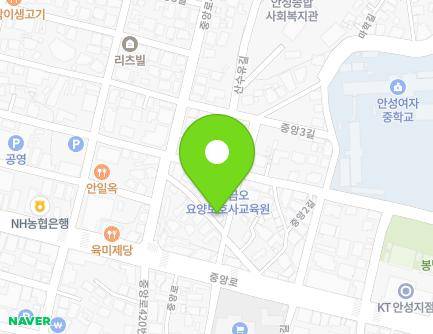 16-13 Jungang-ro 419beon-gil, Anseong-si, Gyeonggi-do, Republic of Korea Map