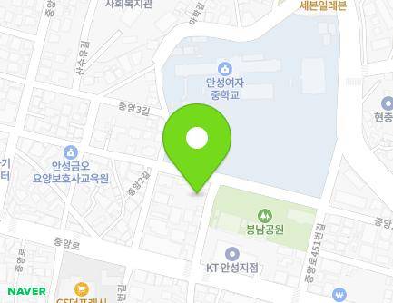 15 Jungang-ro 439beon-gil, Anseong-si, Gyeonggi-do, Republic of Korea Map