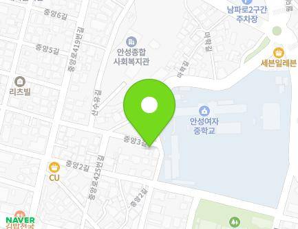 86 Jungang 3-gil, Anseong-si, Gyeonggi-do, Republic of Korea Map