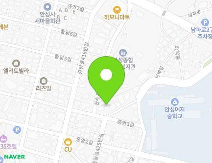 33 Jungang-ro 425beon-gil, Anseong-si, Gyeonggi-do, Republic of Korea Map